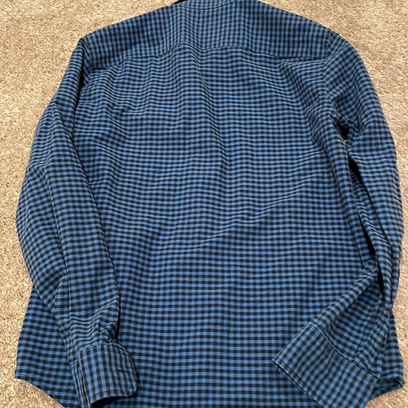 Abercrombie & Fitch Mens Small button down long sleeve shirt slim fit - Picture 4 of 6